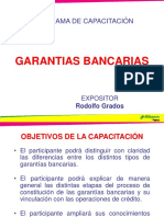 Garantías bancarias: tipos y proceso de constitución