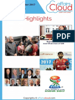 Current Affairs Study PDF - October 2017 by AffairsCloud