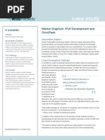 Case Study: Mentor Graphics: Ipv6 Development and Omnipeek