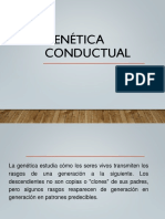 6ta Semana - Genetica Conductual