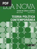 Dossiê Teoria Política Contemporânea (Lua Nova)