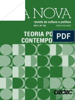 Dossiê Teoria Política Contemporânea (Lua Nova)