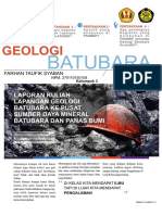 Laporan Kuliah Lapangan Geologi Batubara - Farhan Taufik Syaban - 270110150108 - Kelas B - Kelompok 3