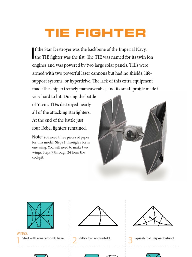 Star Wars Origami Contest _1 Copia | Aviation | Aircraft