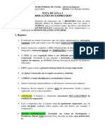 Obrigações do empresário: registro, nome empresarial e escrituração