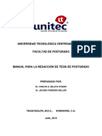 Manual para Tesis Unitec