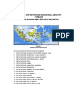 Peta Provinsi 33,34,35 Indonesia