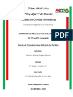 Trabajo Autonomo 6 Seminario de Realidad Socioeconomico Del Ecuador y Manabi