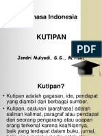 KUTIPAN] Mengoptimalkan  Dokumen Kutipan