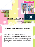 Materi Inti 3. Pengelolaan Kelas Ibu - Edit Balita 7 Maret 2017