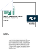 Science Standards of Learning Curriculum Framework: Grade Five