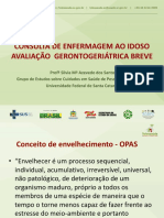 Slides - Consulta de Enfermagem Ao Idoso