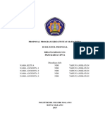 Proposal Program Kreativitas Mahasiswa