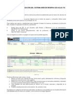 Tutorial Sobre Utilización Del Sistema Web de Reserva de Aulas Tic