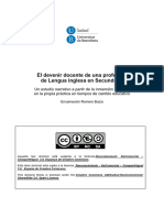 El devenir docente de una profesora de Lengua inglesa en Secundaria.pdf
