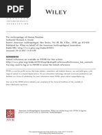 The Antrhopolgy of Human Residues GOULD