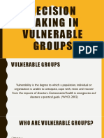 Etikomedikolegal of Decision Making in Vulnerable Group - TUTOR 10