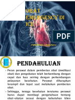 OBAT EMERGENCY DI ICU