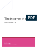 The Internet of Things: (Document Subtitle)