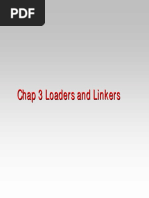 Chap 3 Loaders and Linkers