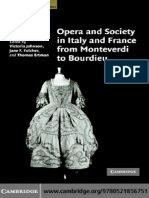 (Cambridge Studies in Opera) Victoria Johnson, Jane F. Fulcher, Thomas Ertman-Opera and Society in Italy and France From Monteverdi To Bourdieu-Cambridge University Press (2007) PDF