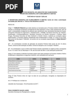 Edital para seleção simplificada para preencher 237 vagas em Jaboatão dos Guararapes