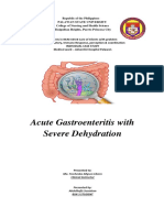 Acute Gastroenteritis With Severe Dehydration: Ma. Frachezka Allyson Liboro Clinical Instructor