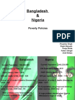Bangladesh & Nigeria: Poverty Policies