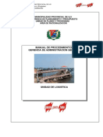Descripcion de Procedimientos Bienes y Servicios PDF