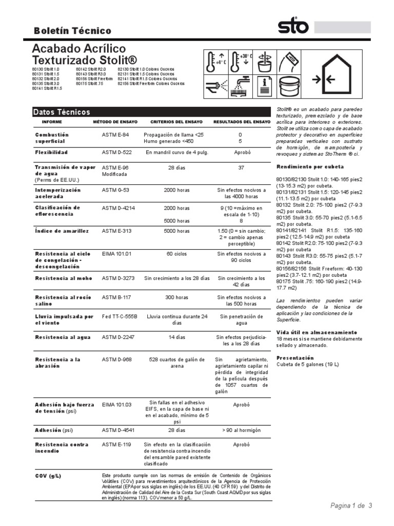 9 - STOLIT - SP155 - 80130-80175 - Stolit-Finishes - RevA3.0-0616 | PDF ...