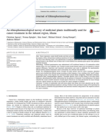 An Ethnopharmacological Survey of Medicinal Plants Traditionally Used For Cancer Treatment in The Ashanti Region, Ghana