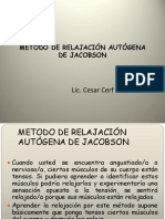 Relajación Autógena de Jacobson 3