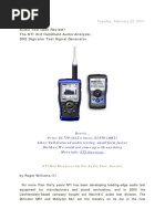 xl2 soundmeter report