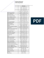 Cghs Testing Calendar 2017-18 1 PG