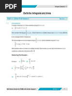 Definite Integrals