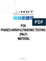 PCN Phased ArrayUltrasonic Testing (PAUT) Welds Course Material