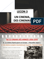 Lecon 3 - Des Cinemas H8 (Le Cinéma Européen Au Sortir de La 2GM)