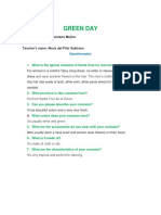 Green Day Presentation Cba