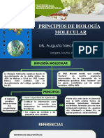 Principios de Biología Molecular: Ms. Augusto Mechato Anastacio