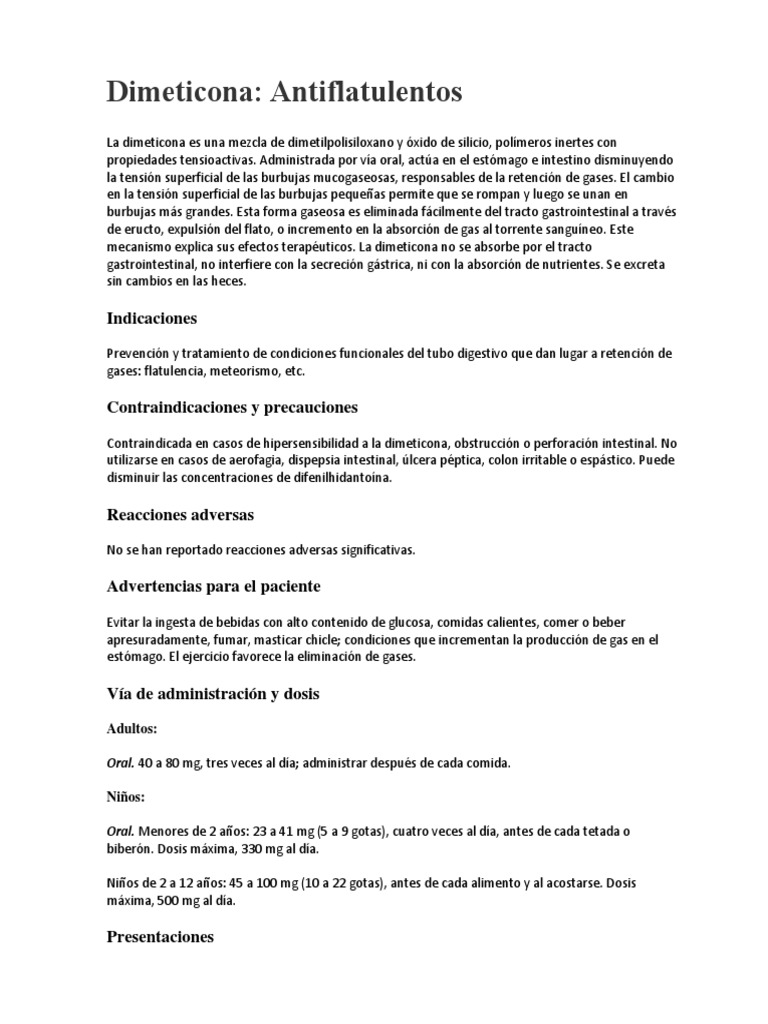 Dimeticona | PDF