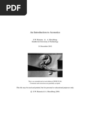 スコア 2012good-Book-An Introduction To Acoustics | PDF | Fluid