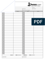 Chesscom Scoresheets PRINT PDF