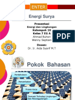Presentasi Energi Surya