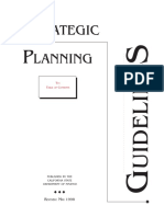 WFP Department of Finance Strategic Plan Guidelines