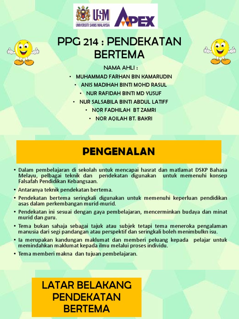 PENDEKATANBERTEMA (BM)