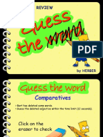 Guess The Word PPT Fun Activities Games Games 40680