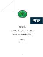 Modul Pelatihan SPSS