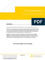 Etray1 Solution PDF