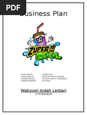 Business Plan Minuman Bubble Pdf