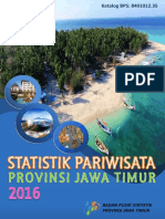 Statistik Pariwisata Provinsi Jawa Timur 2016